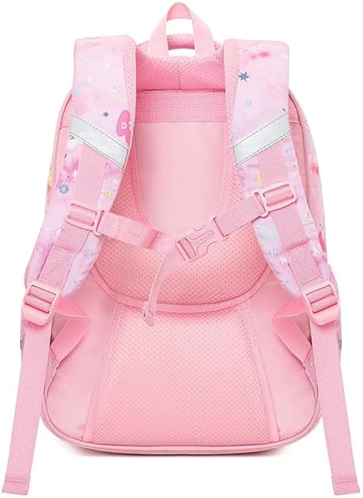 Pink Doodle Premium School Backpack