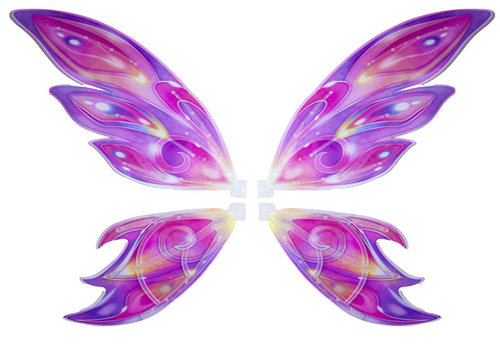 LED Lights & Musical Fairy Butterfly Wearable Wings for Kids