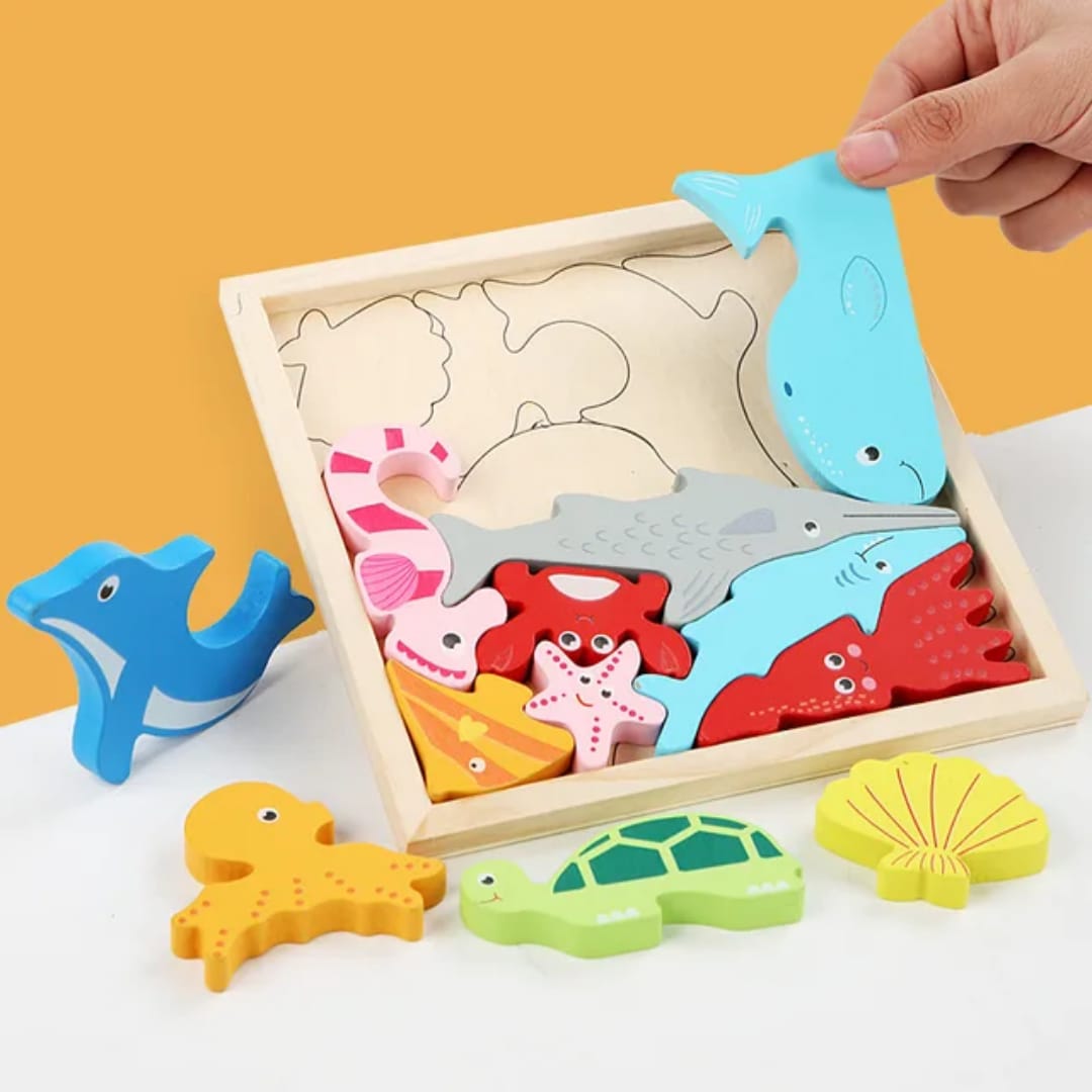 3D Puzzle For Kids