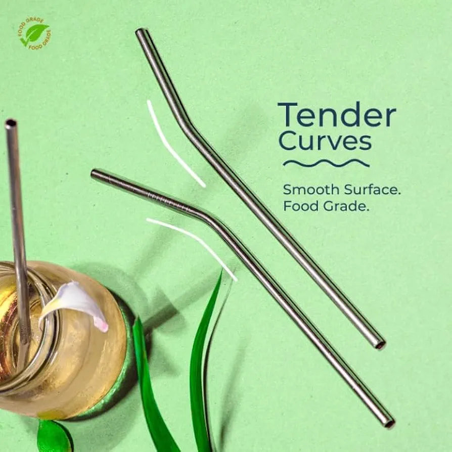 Stainless Steel Straw Set