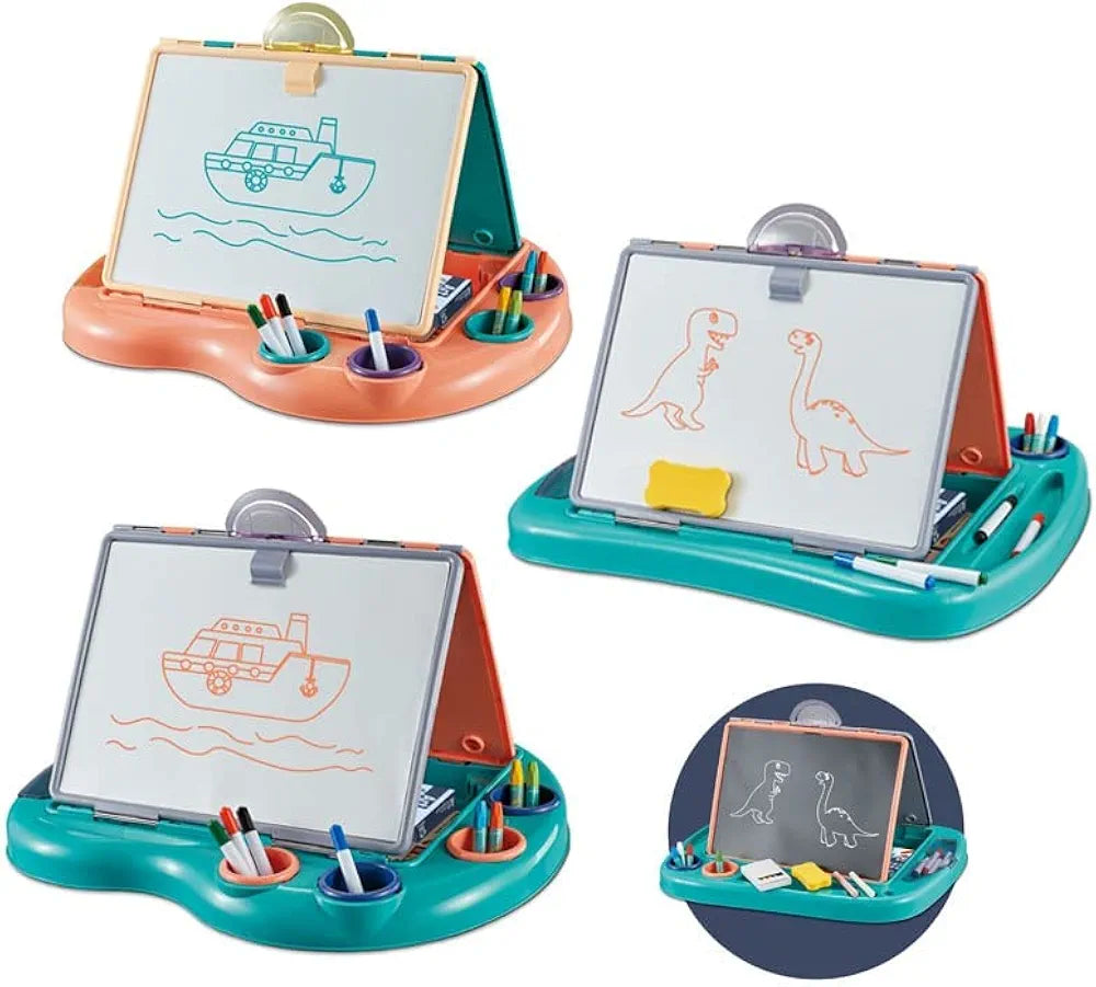 2 In 1 Junior Art Painting Learning Table Drawing Board Playset