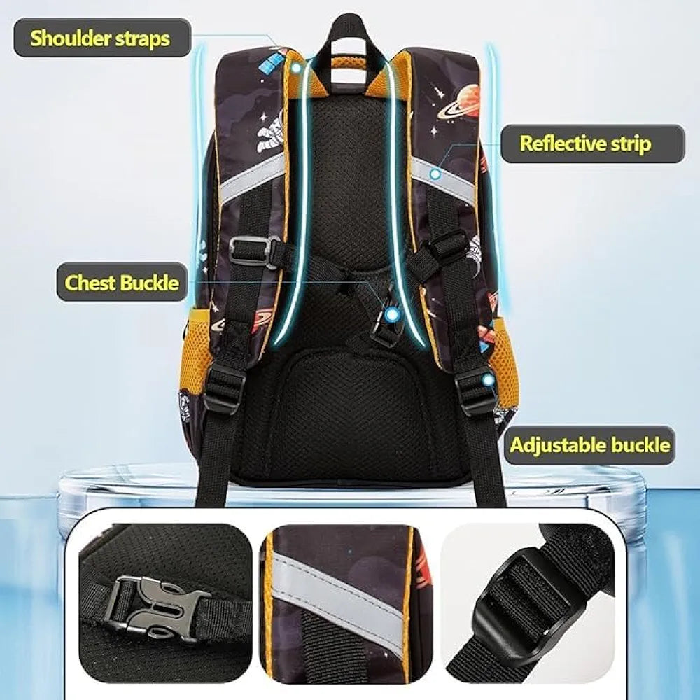 Space Style School Backpack