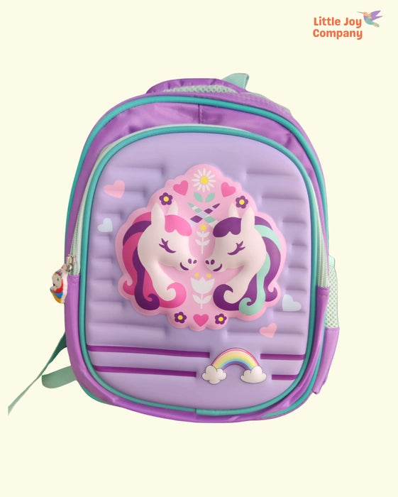 HardShell Unicorn Theme Toddlers Backpack