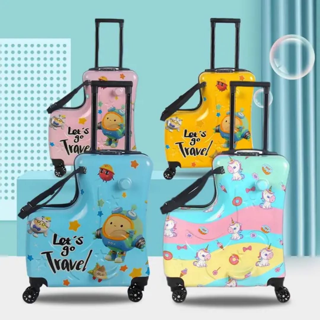 Classic Designer Trolley Bag for Kids