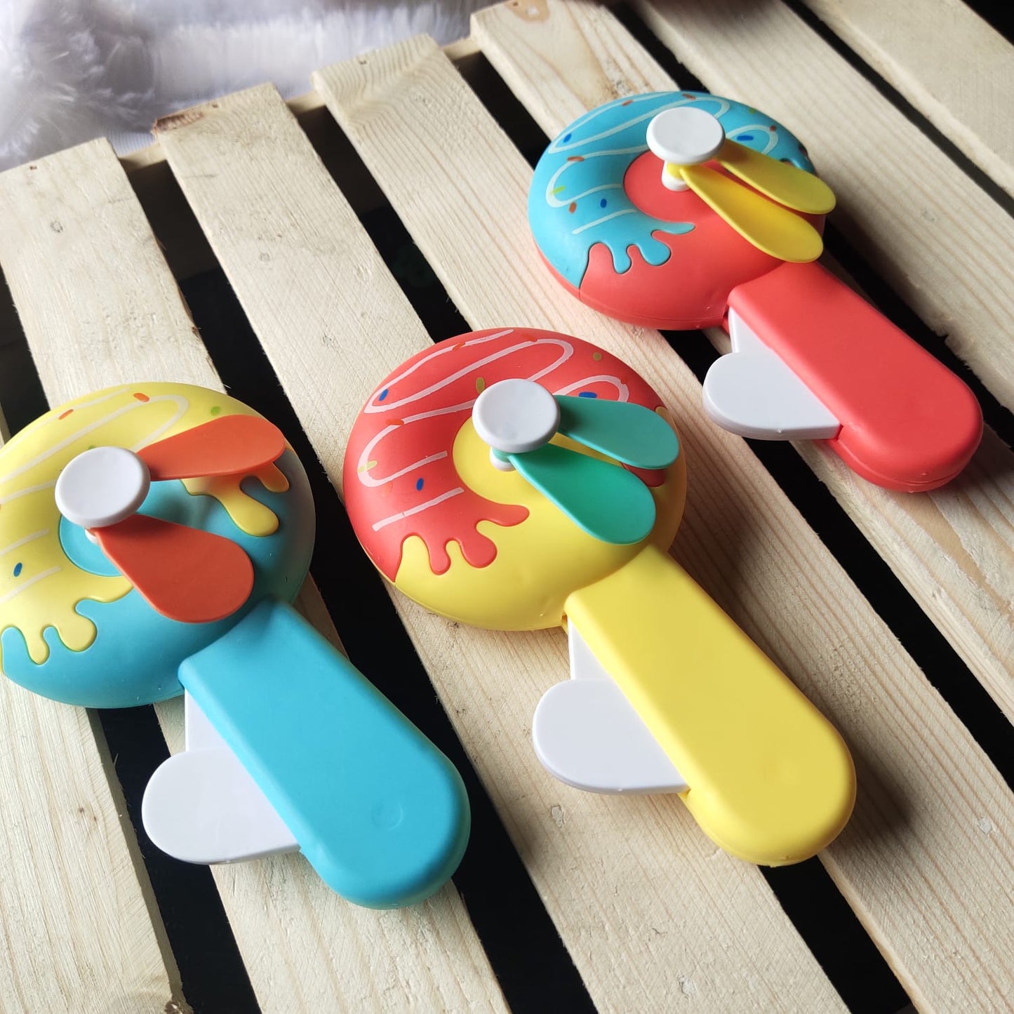 Portable Donut Shape Hand Fan