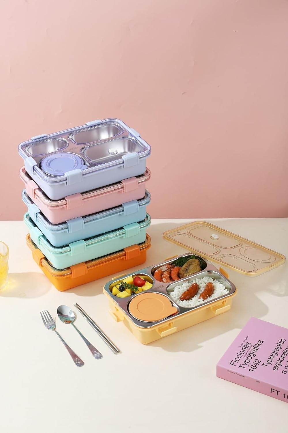 4 Grid Casa Lunch Box