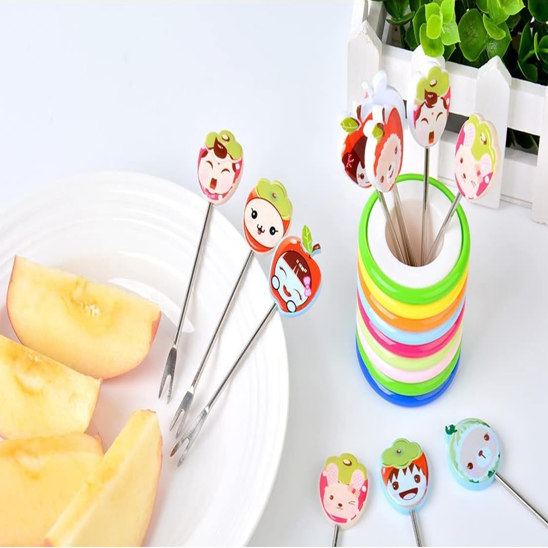 Cartoon SS Fruit Fork