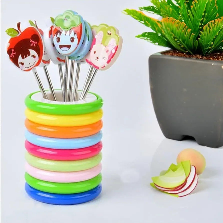 Cartoon SS Fruit Fork