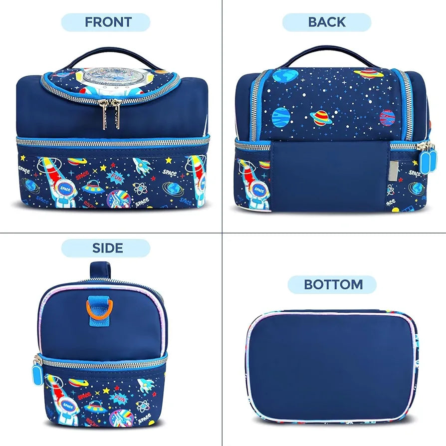 Premium Insulated Double Decker Lunch Bag