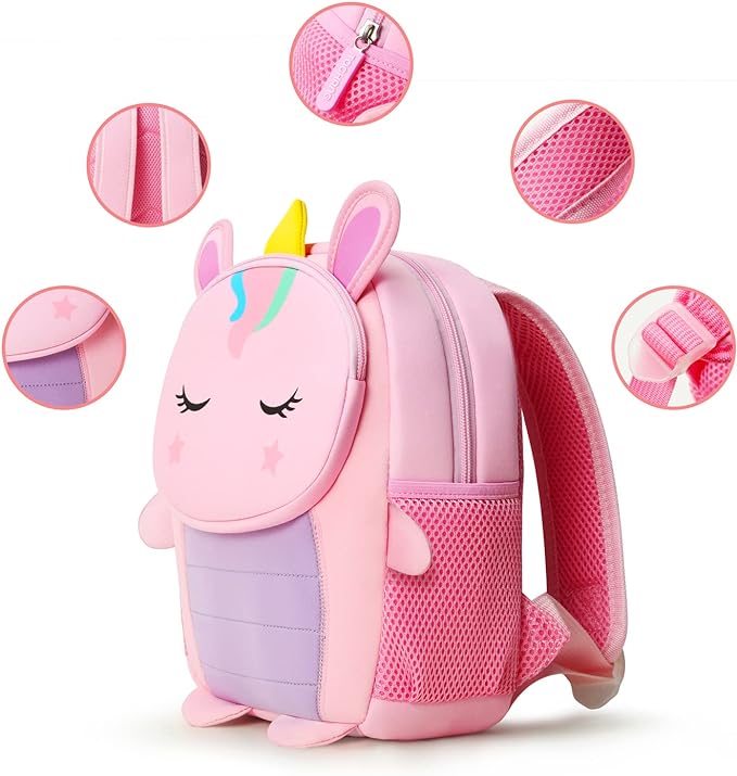 Cute Unicorn Toddlers Backpack