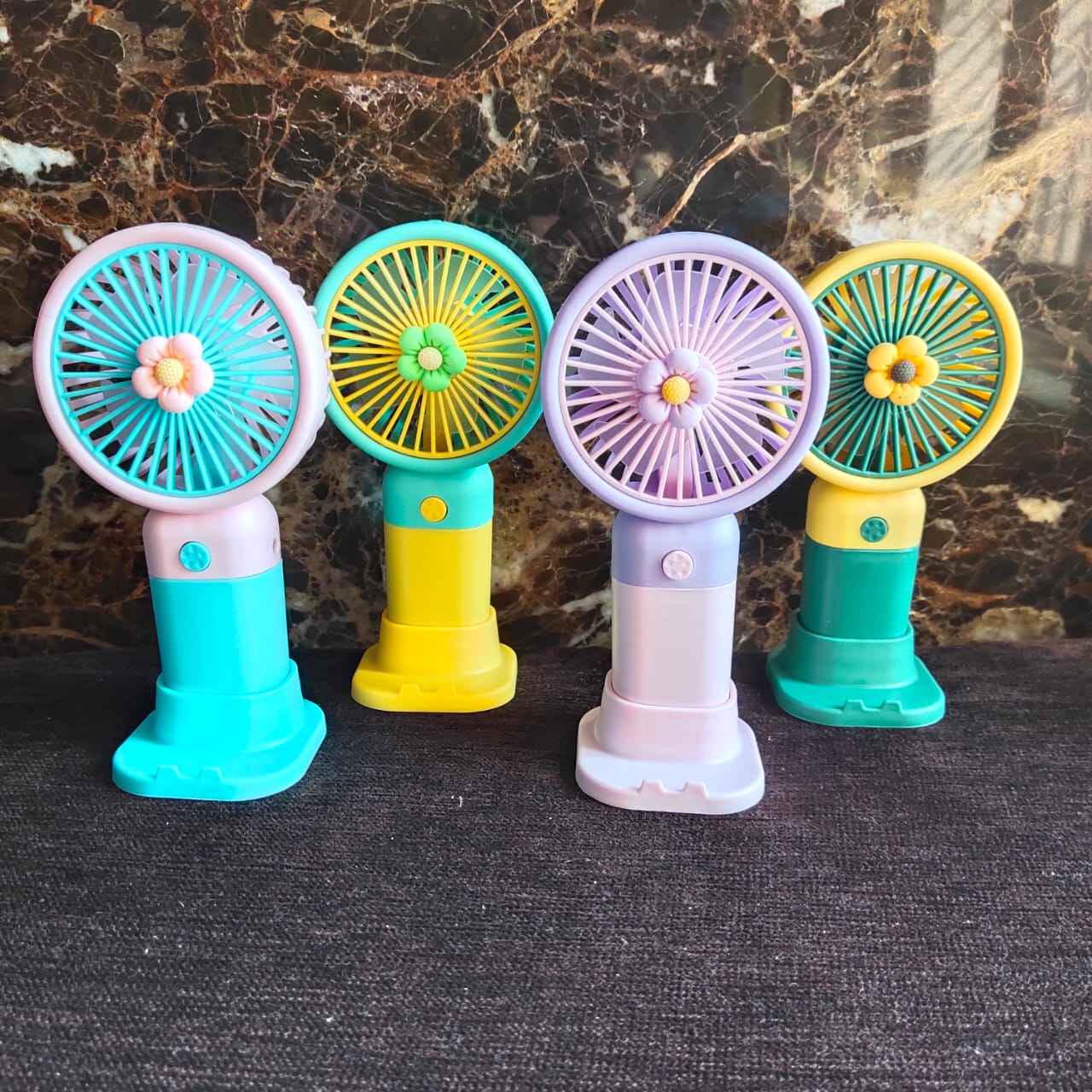 Portable Flower Shape Hand Fan