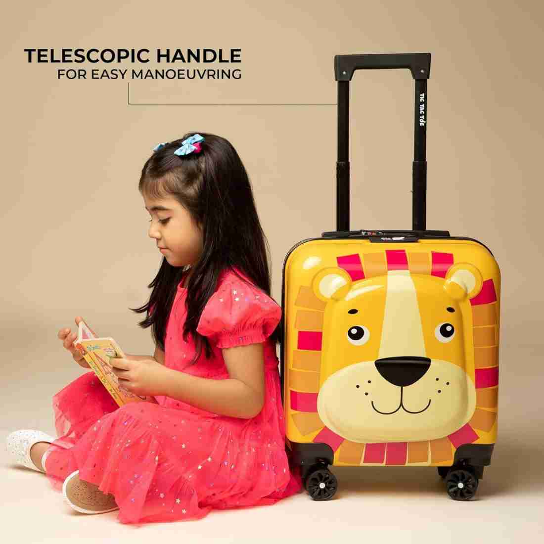 Cute Animal Character 3D Kids Trolley Bag