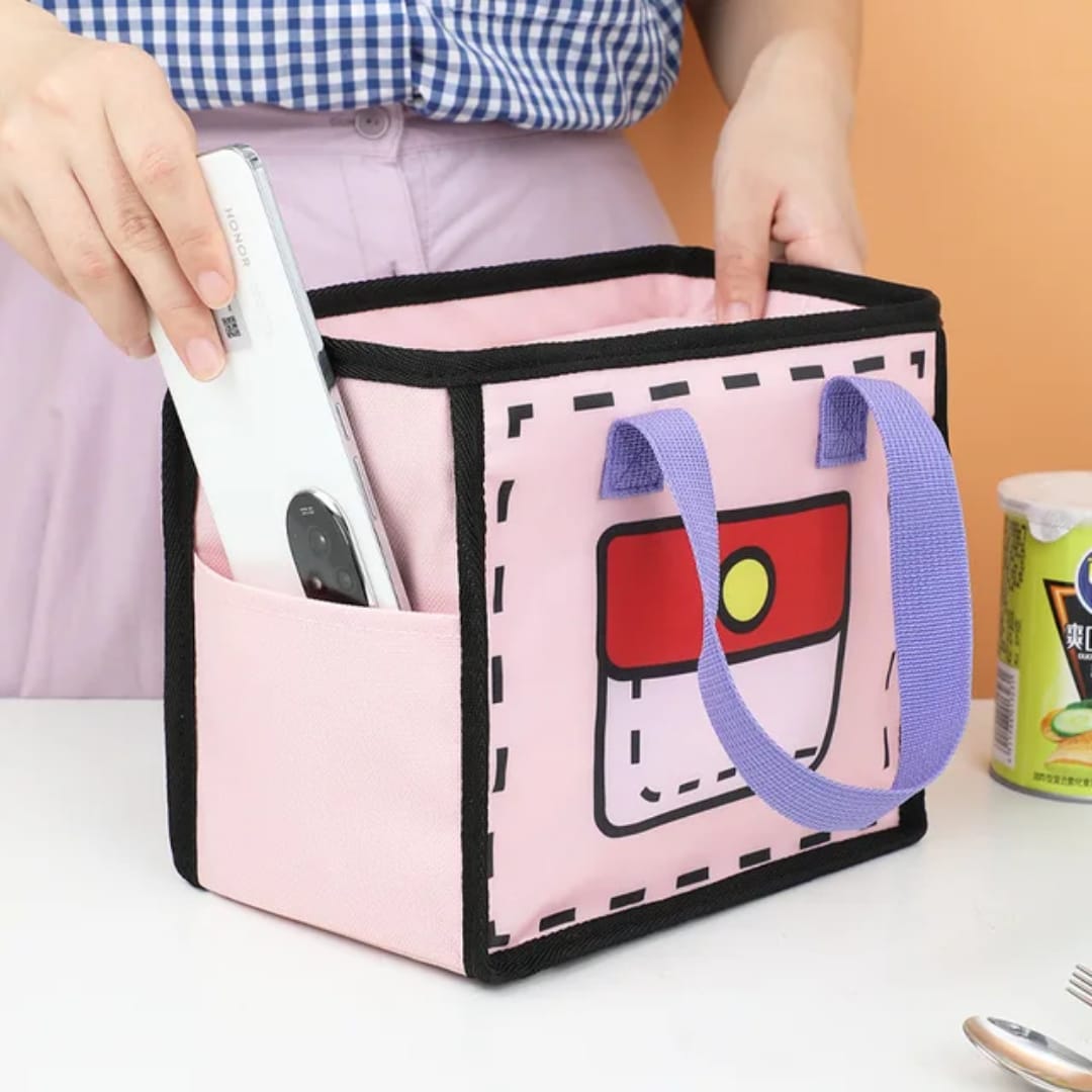 3D Style Lunch Bag