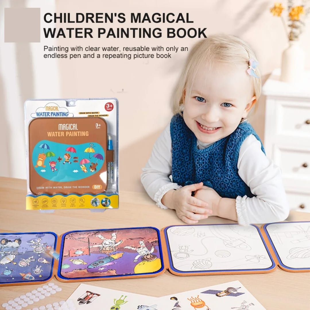 Reusable Magical Water Painting Doodle Book