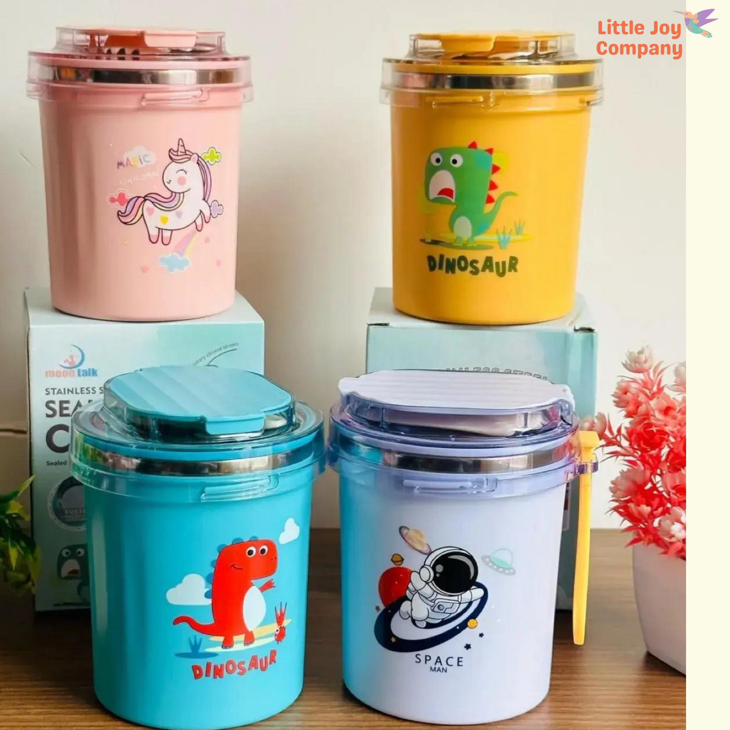 2 in 1 Kids SS Vacuum Cup - 530 ML