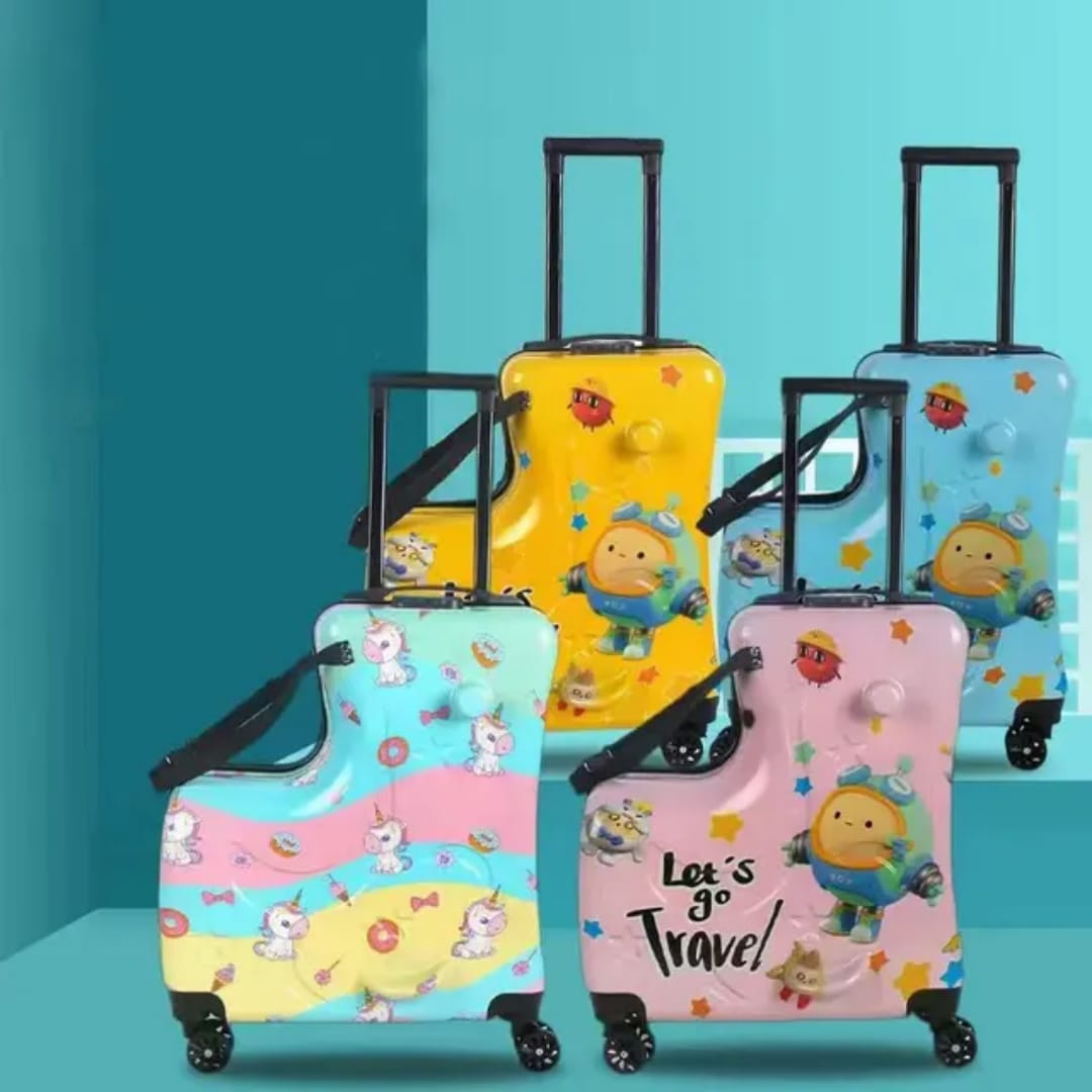 Classic Designer Trolley Bag for Kids