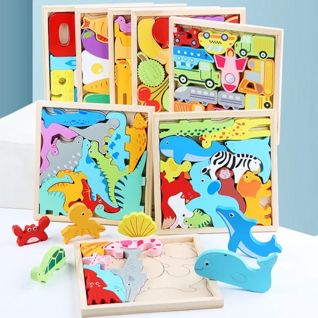 3D Puzzle For Kids