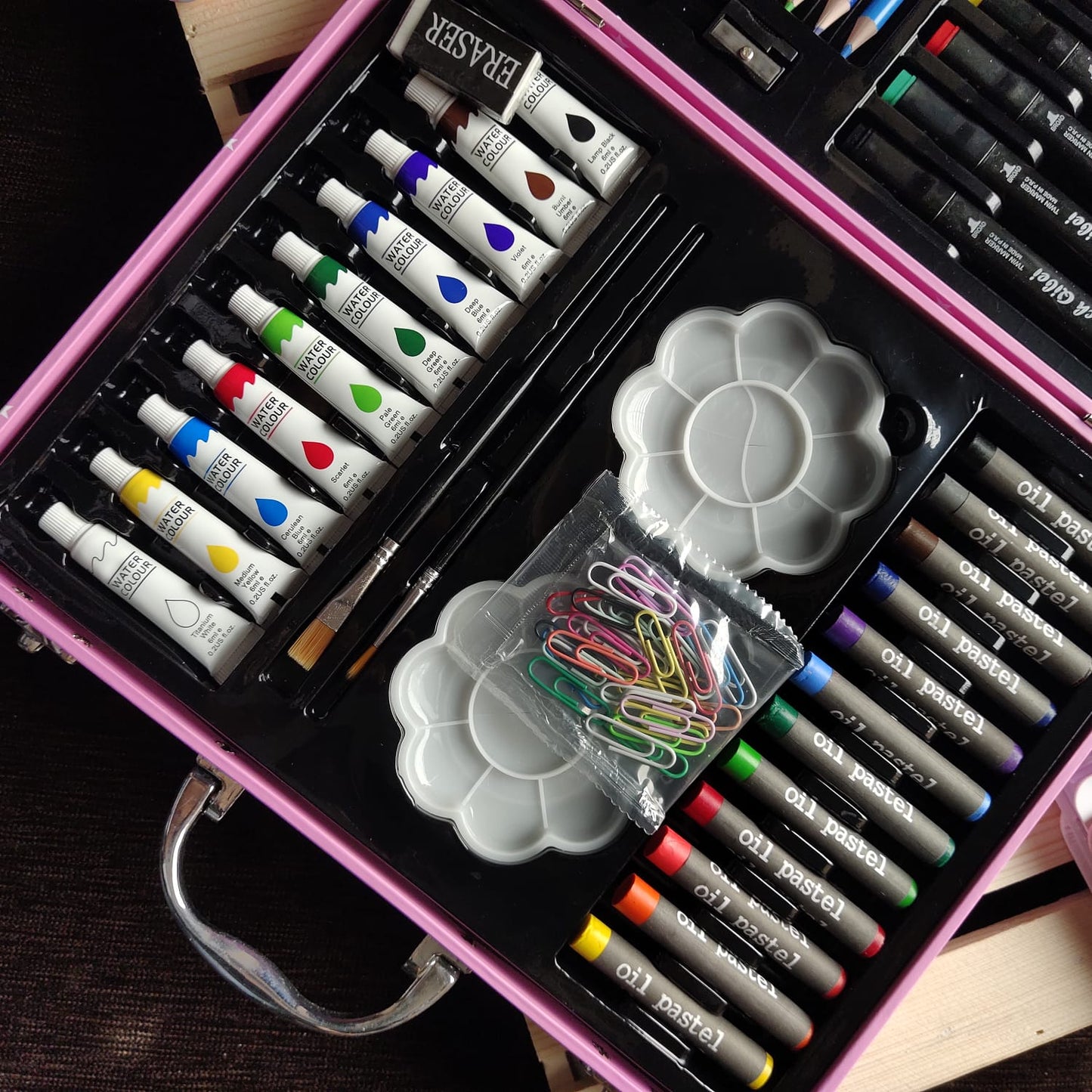 49pcs Unicorn Art Trunk Drawing Box