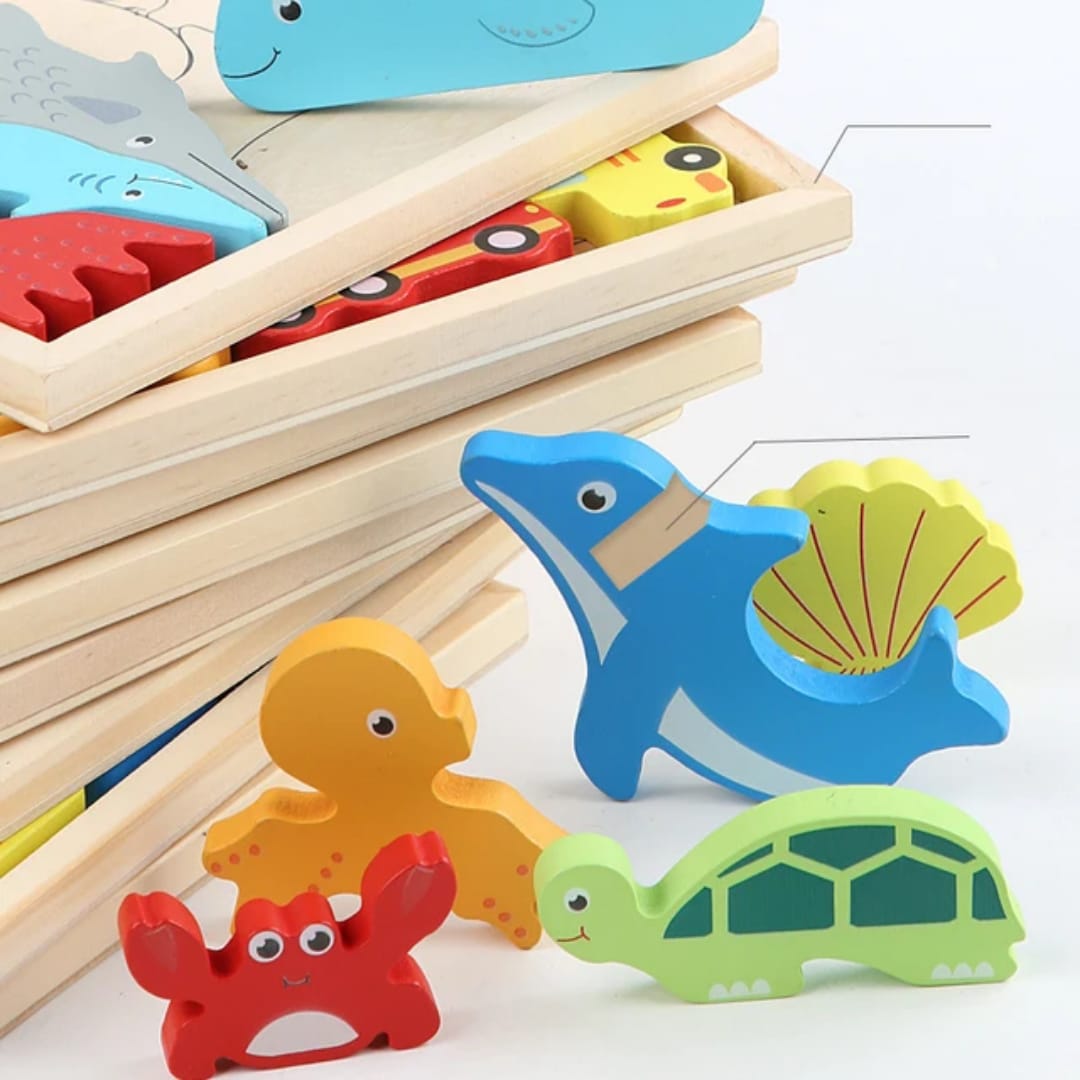 3D Puzzle For Kids