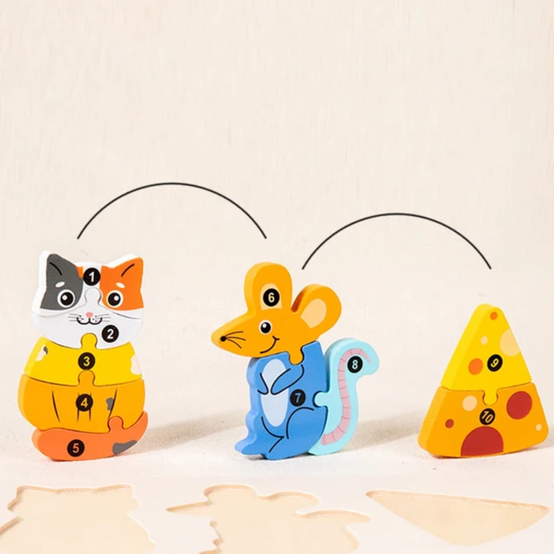 3D Animal Food Chain Puzzle