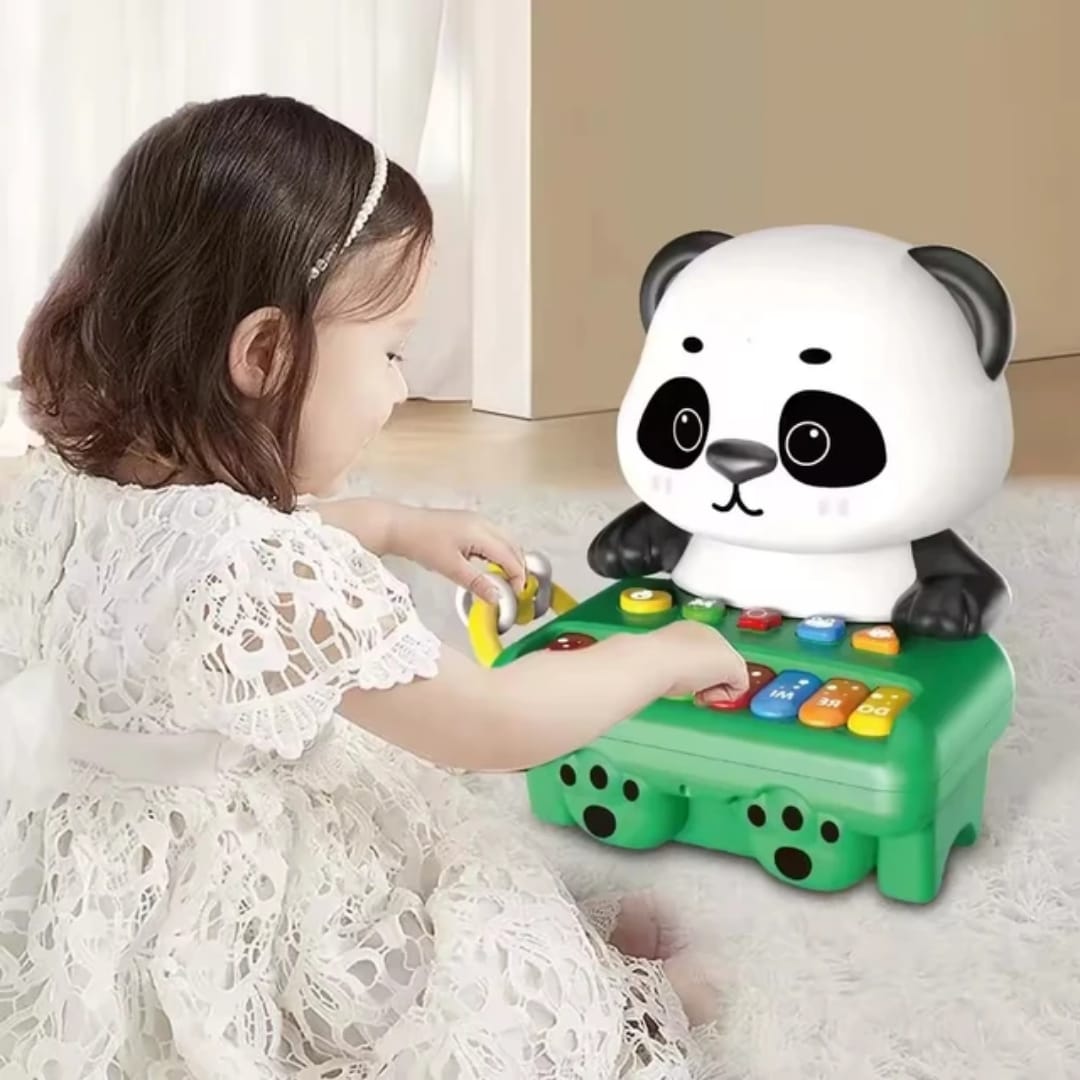 2-in-1 Panda Musical Xylophone & Piggy Bank