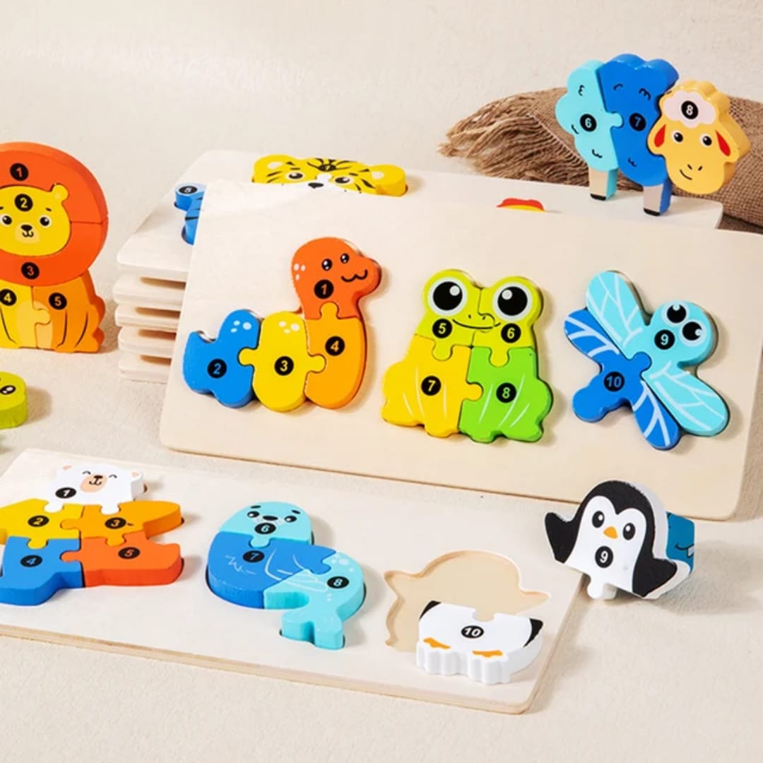 3D Animal Food Chain Puzzle