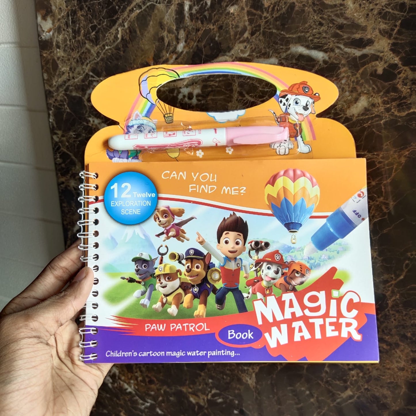 Re-useable Creative Magic Water Painting Book