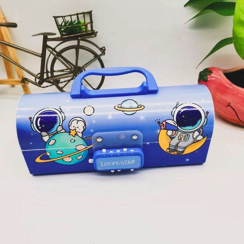 Multifunctional Code Lock Large Capacity Pencil Case