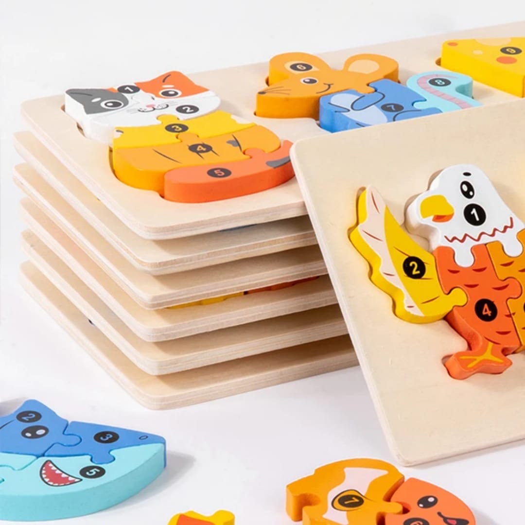 3D Animal Food Chain Puzzle