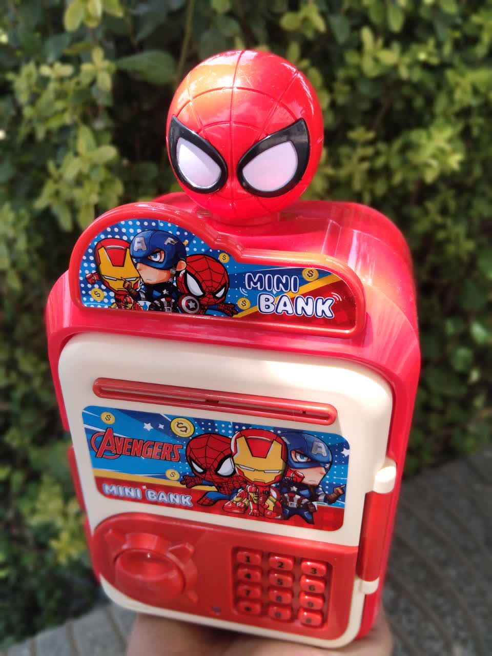 Spiderman Mini Machine Piggy Bank