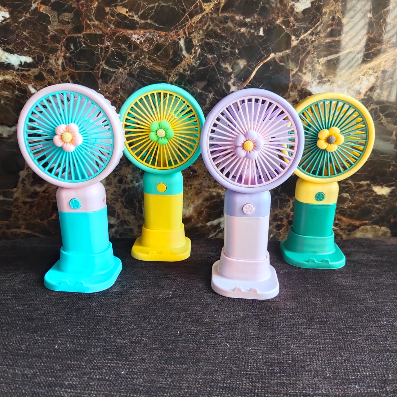 Portable Flower Shape Hand Fan