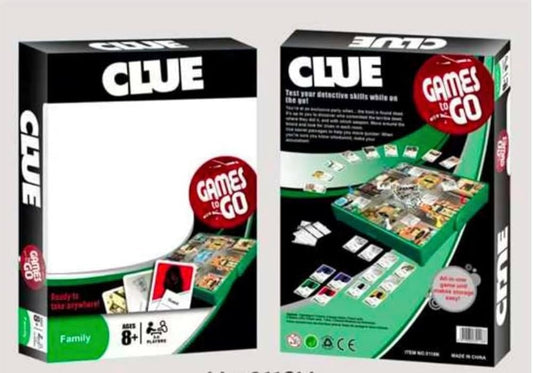 Clue Card Game for Kids