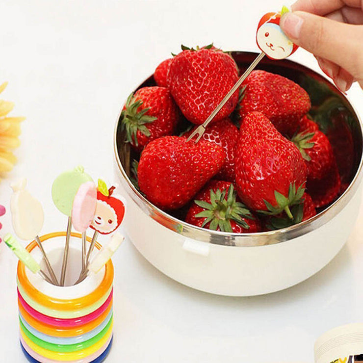 Cartoon SS Fruit Fork