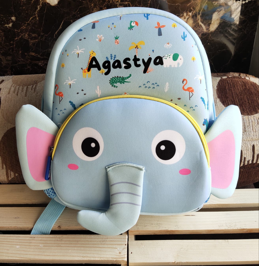 Baby Elephant Adore Backpack (Blue)