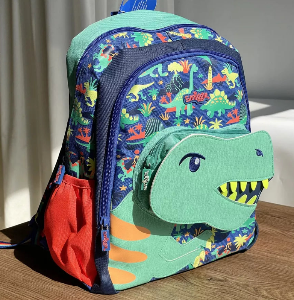 Premium SukiSaku 3D Design Dinosaur Toddlers Backpack