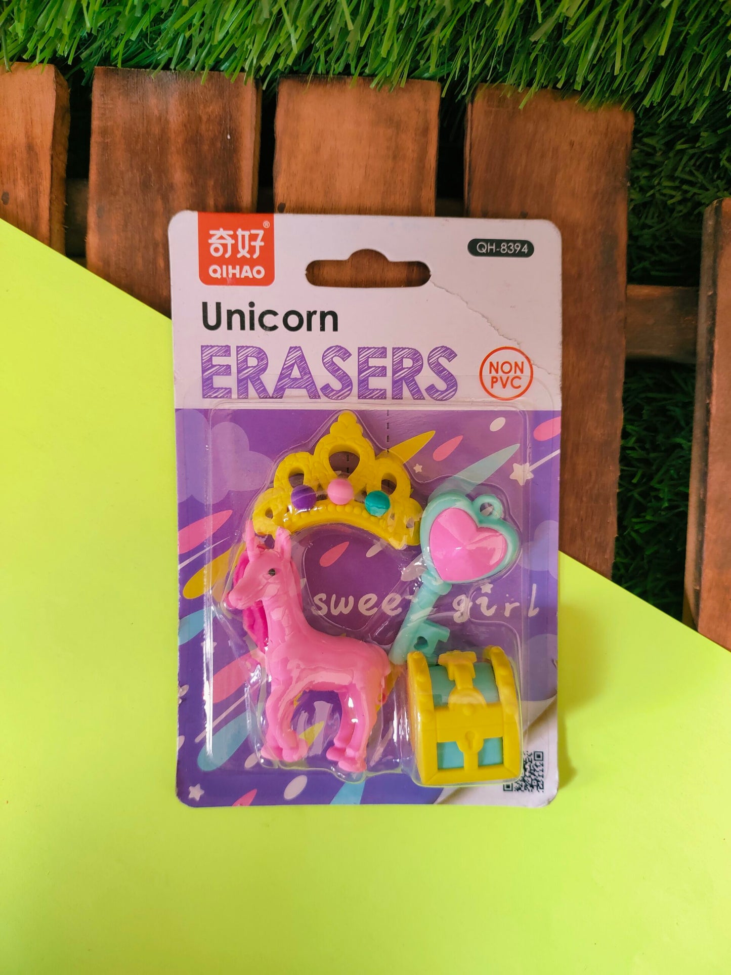 Cute Fancy Theme Eraser Set