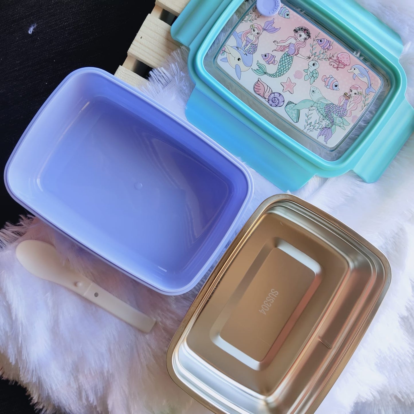 Themed SS Lunch Box With Container