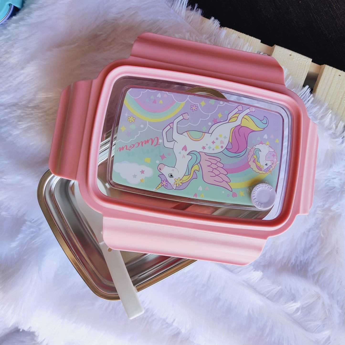 Themed SS Lunch Box With Container