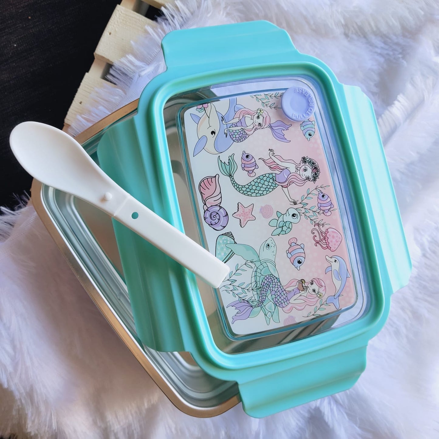 Themed SS Lunch Box With Container