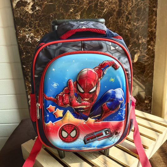 Spiderman 2 in 1 Trolley Backpack