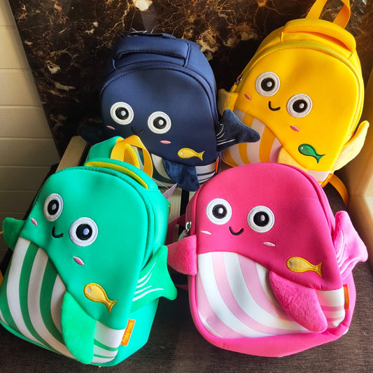 Cute Premium Fish Toddlers Backpack