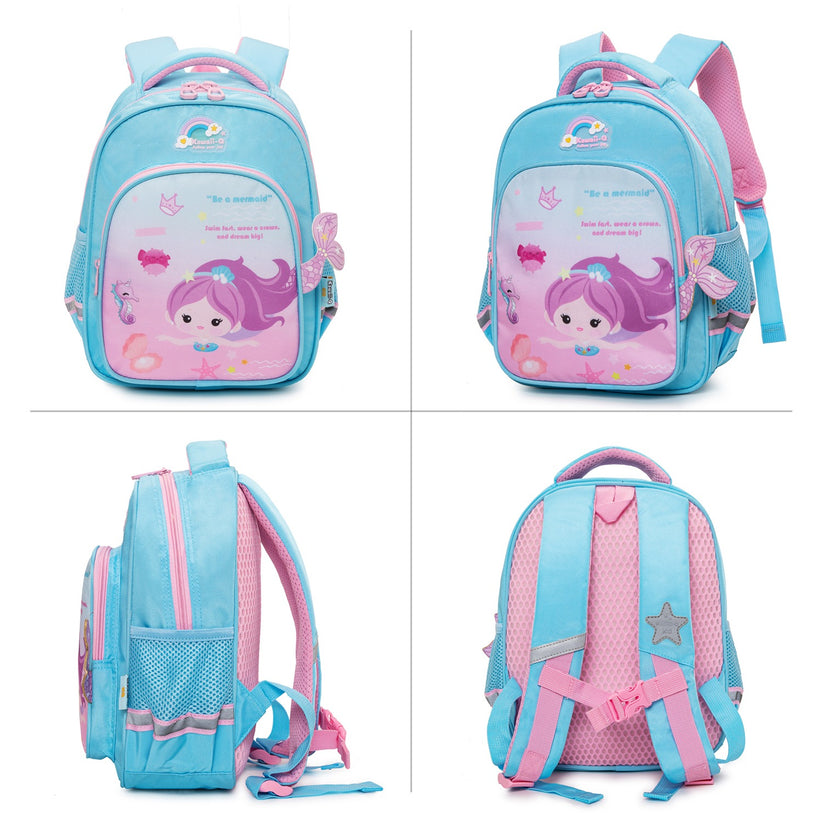 Mermaid Star Style School Backpack