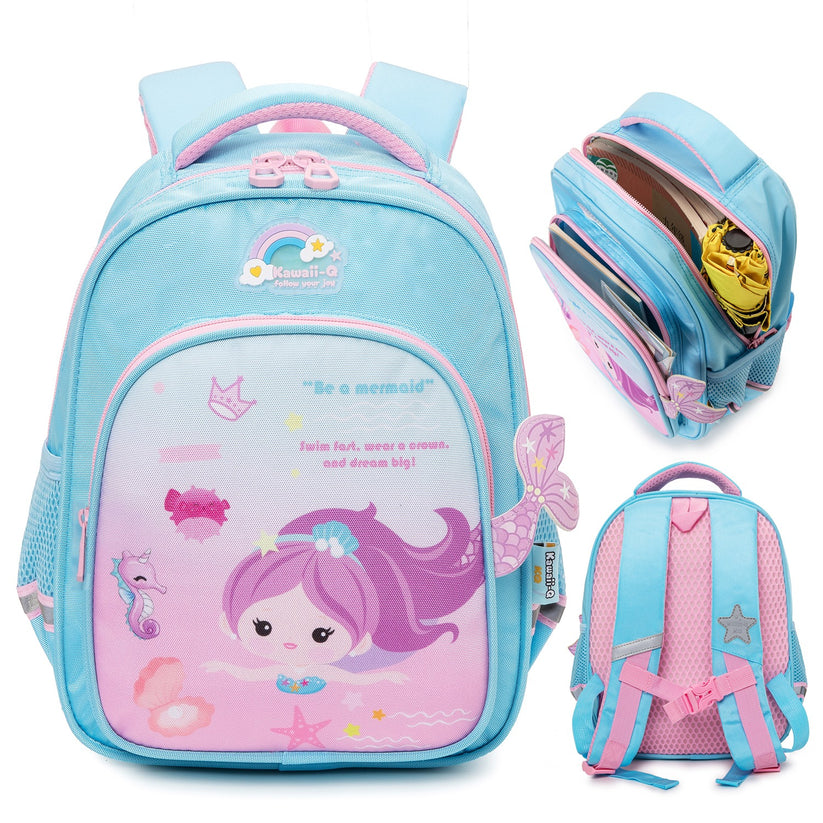 Mermaid Star Style School Backpack