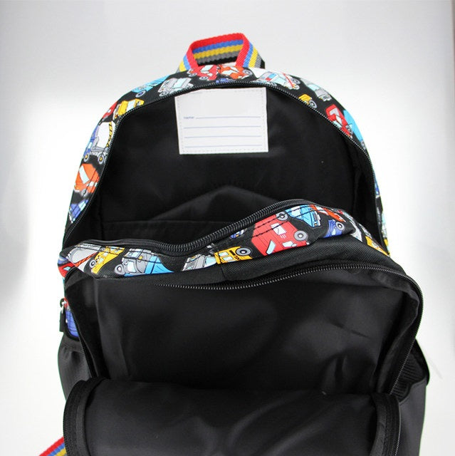 Fun Cars Premium 3D Toddlers Backpack