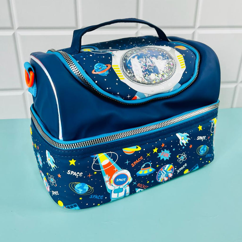 Premium Insulated Double Decker Lunch Bag