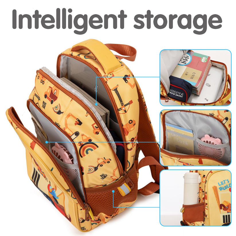 Lets Build Style School Backpack