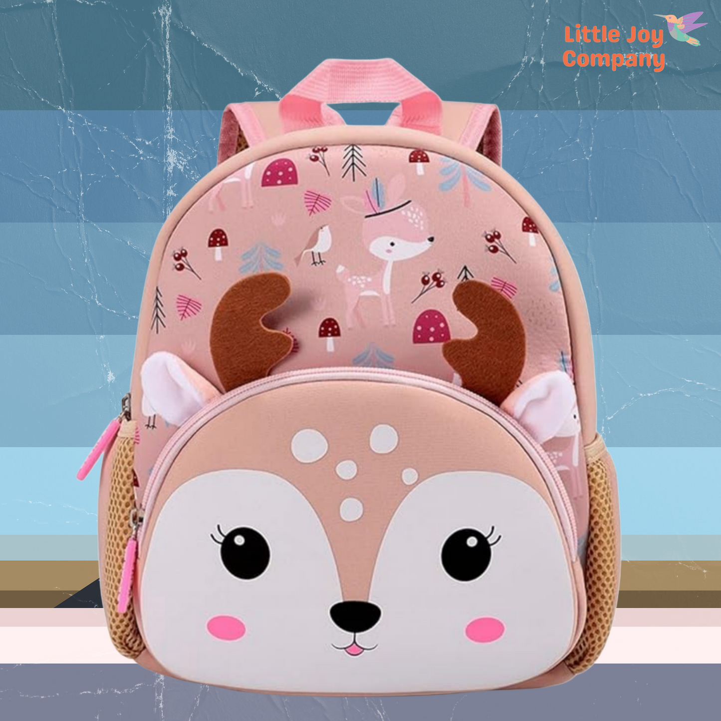 Customised Reindeer Toddlers Backpack