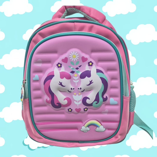 HardShell Unicorn Theme Toddlers Backpack