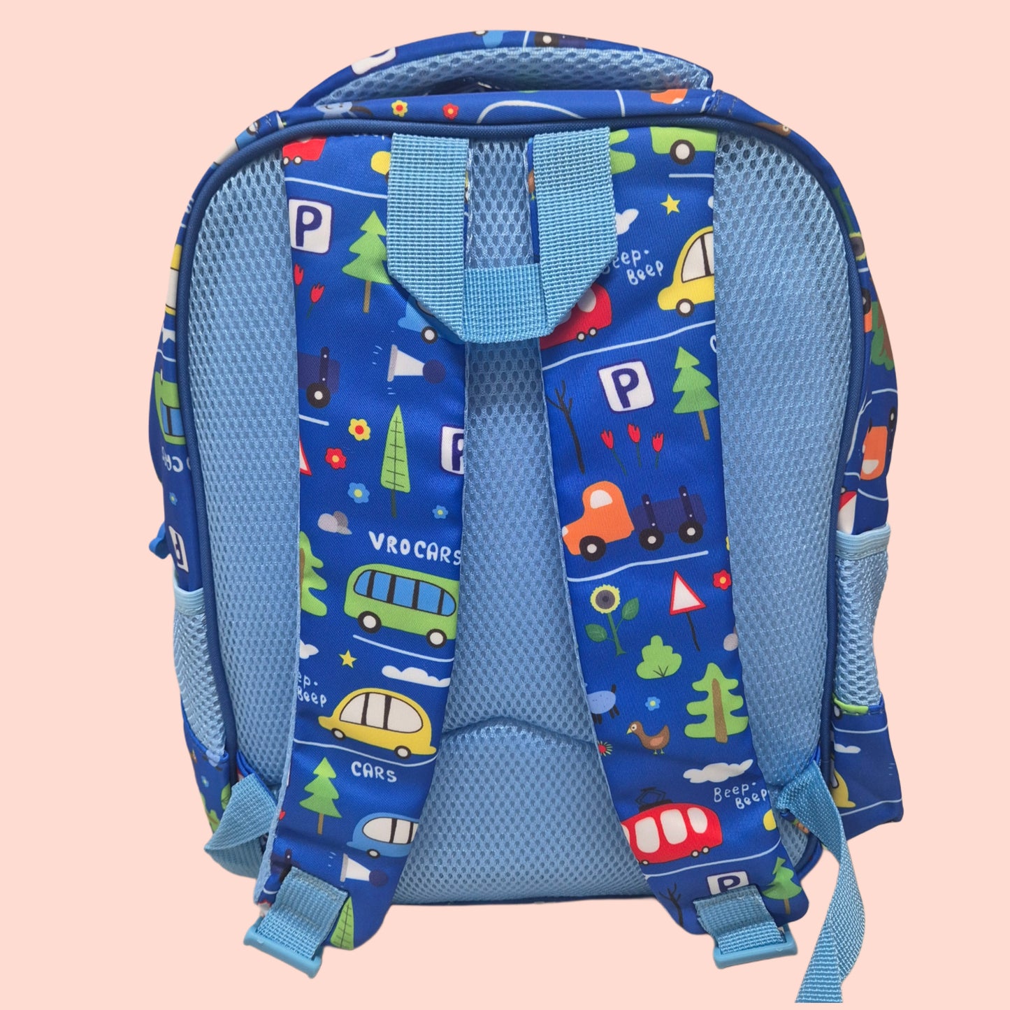 Cute Car Design Hard-Shell Premium Backpack