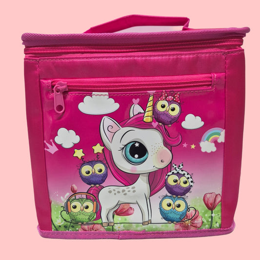 Unicorn Theme Insulated Lunch Bag